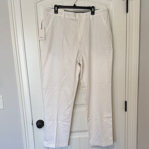 NWT Adidas AdiPure Men's White Golf Pants Size 38x32
